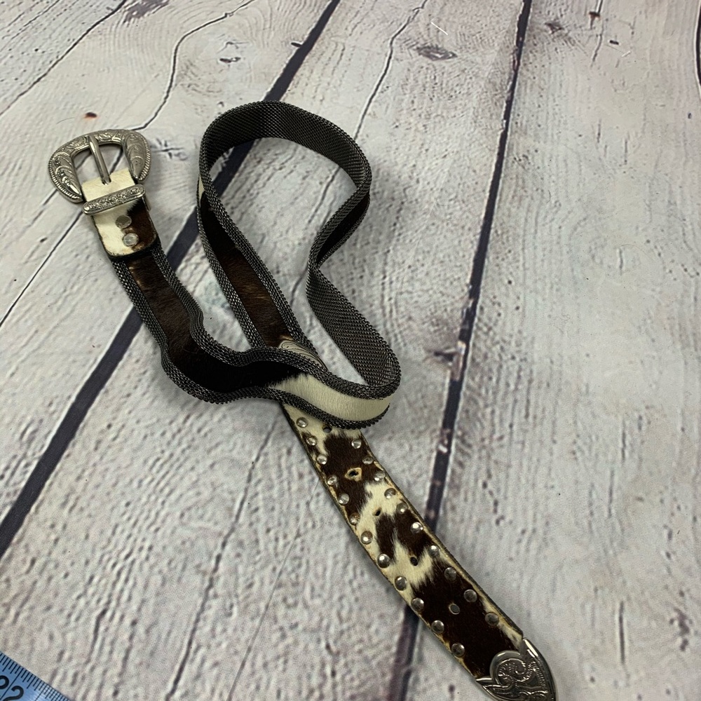 Western Style Cowhide Belt